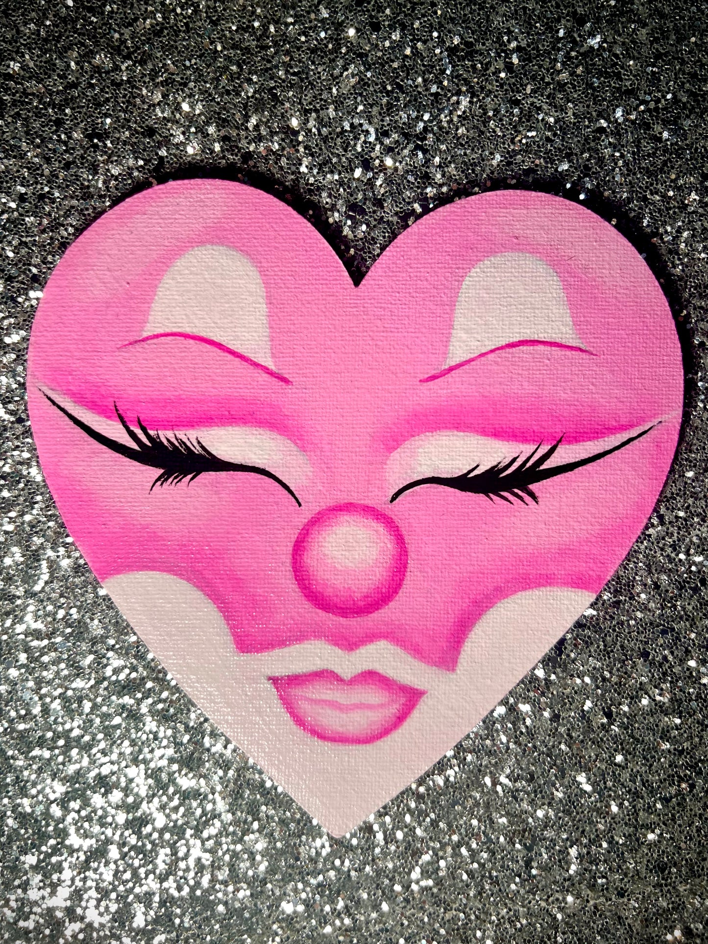 Pink Heart Magnet