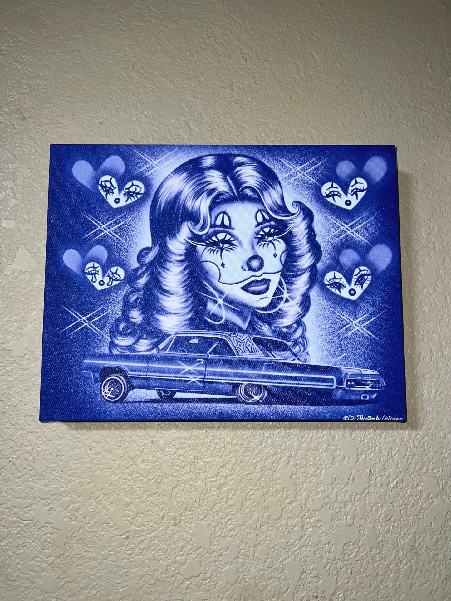 Canvas Print “Lovely Eyes”