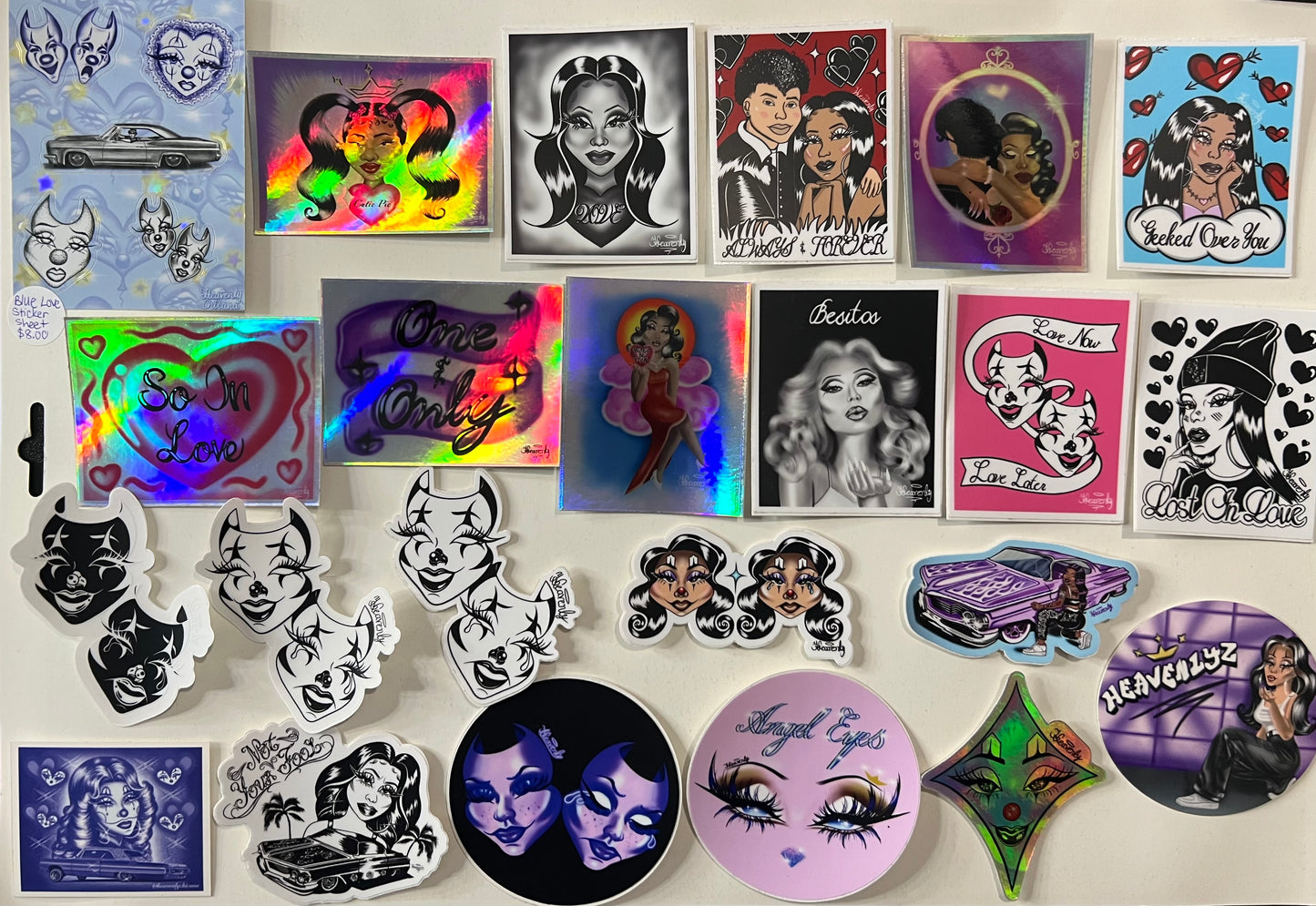 3 stickers