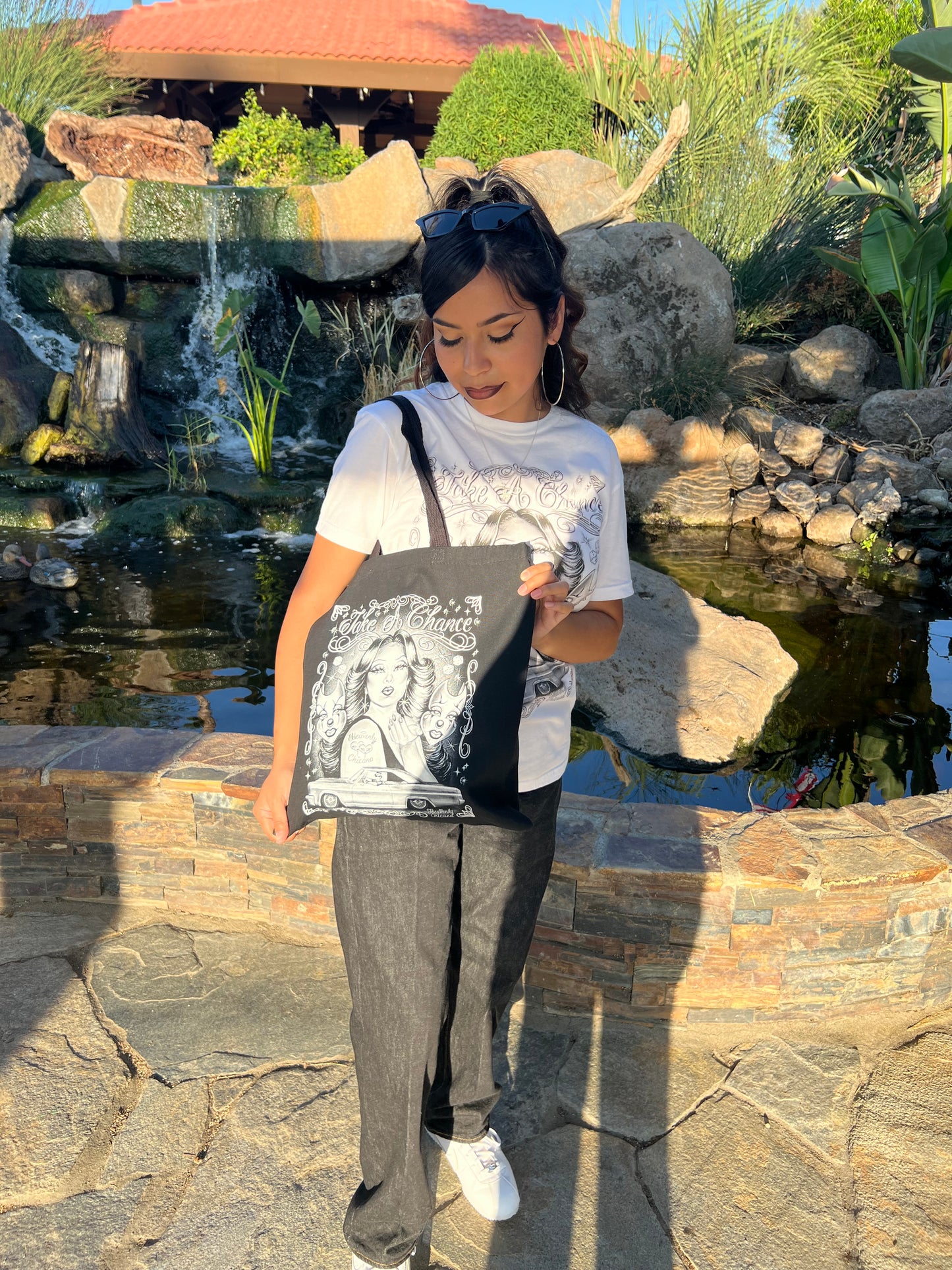 “Take A Chance” Tote Bag