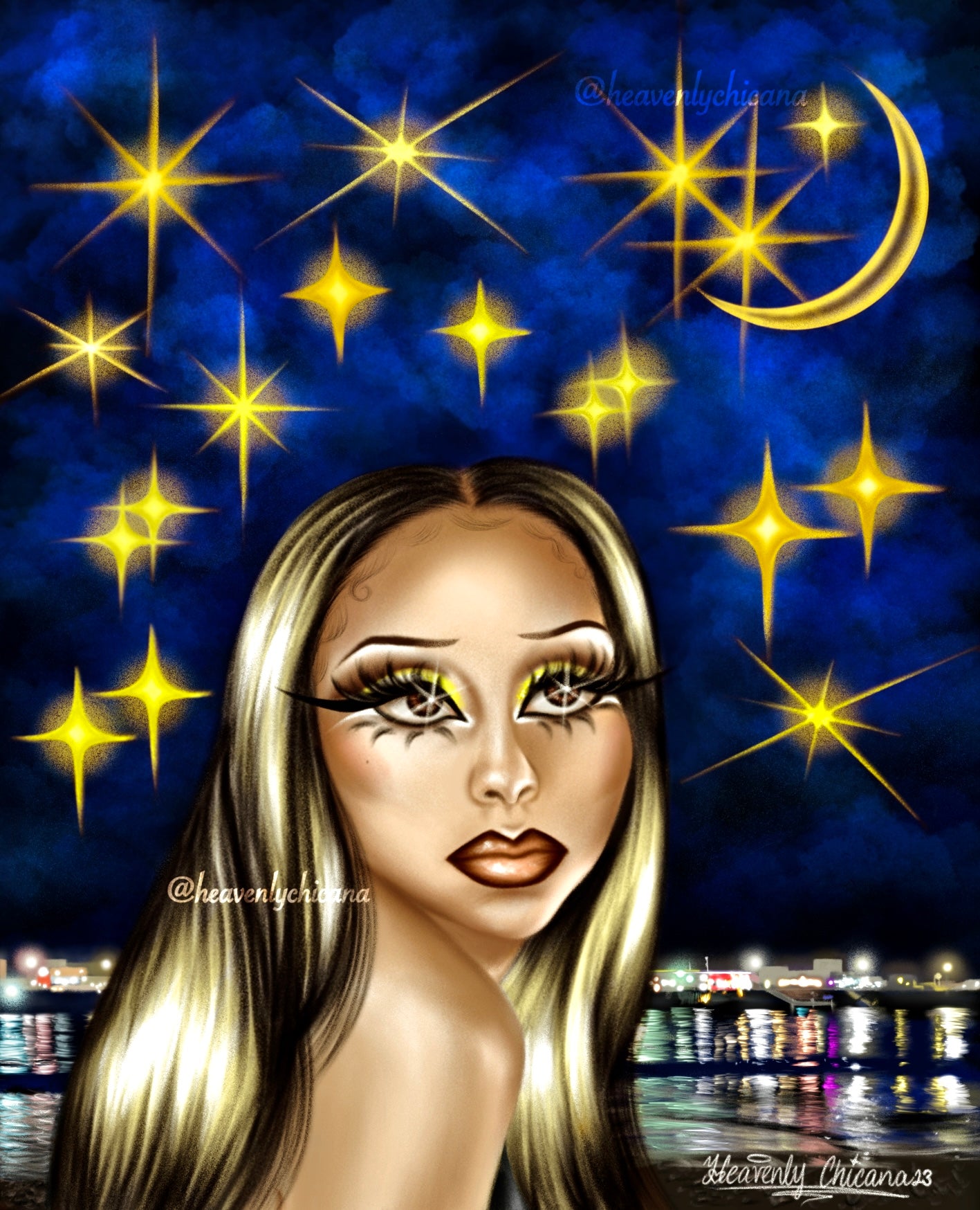 “Starry Eyed” Print