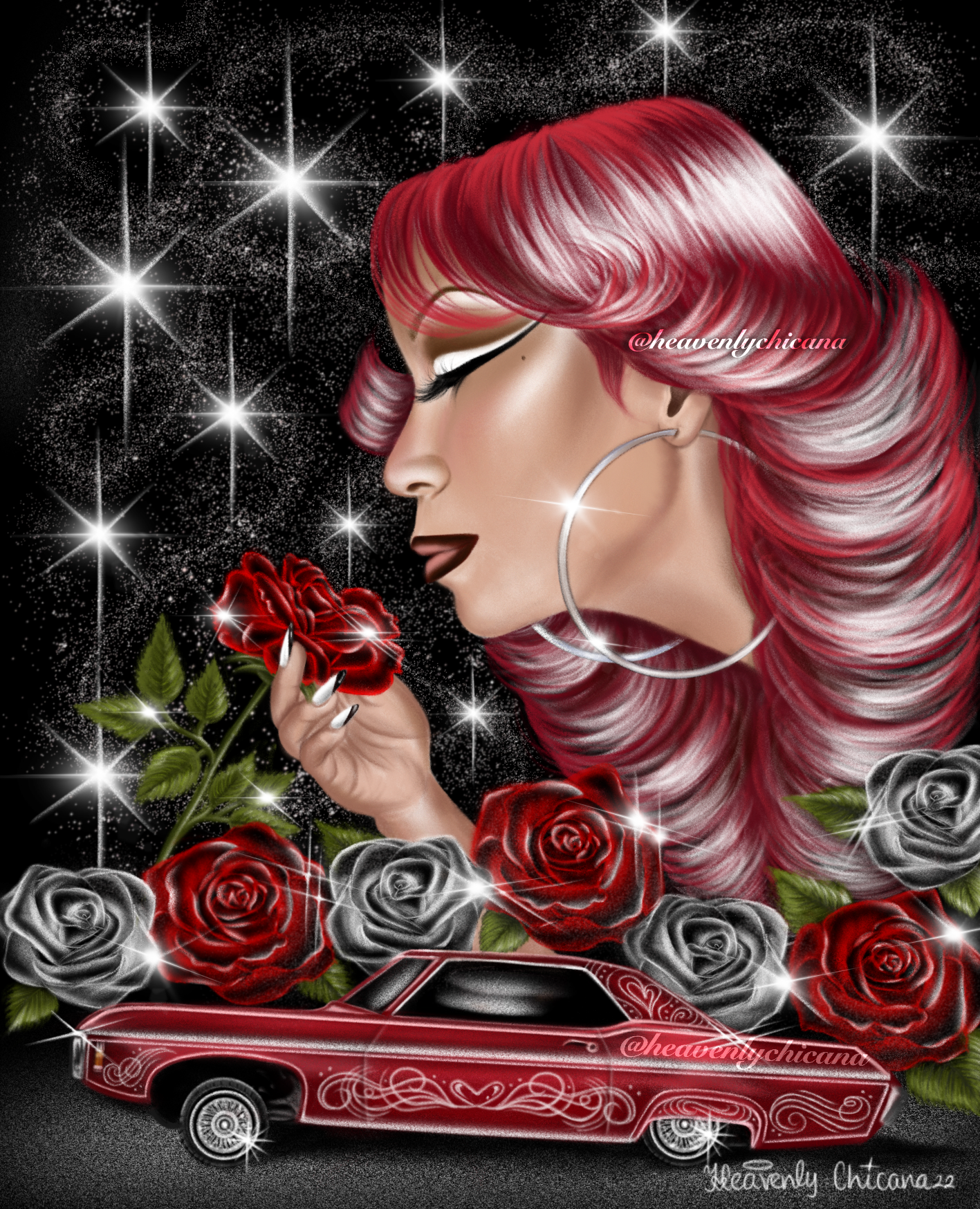 “Rosy Beginnings” Print