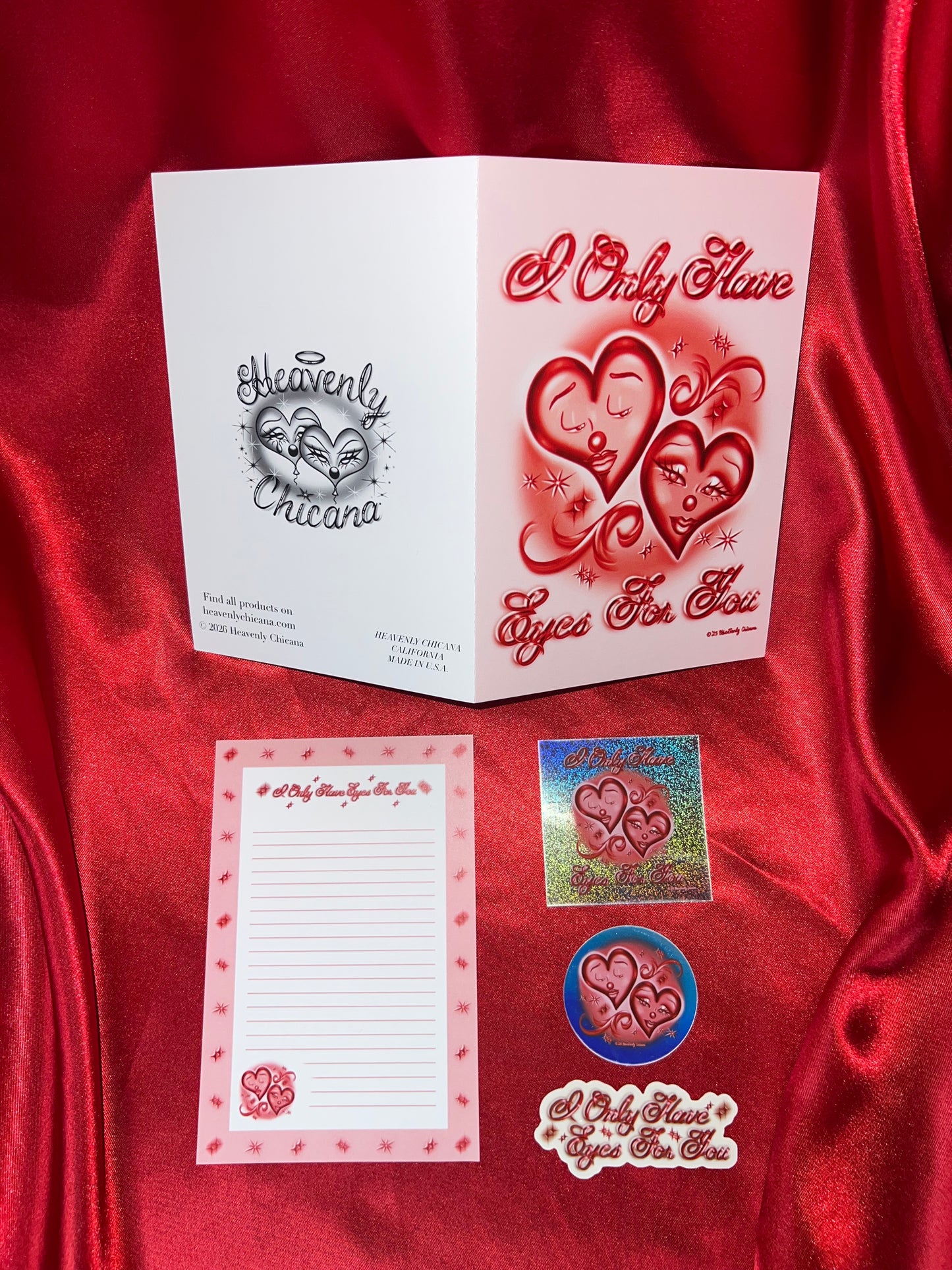 “I Only Have Eyes For You” Vday Card