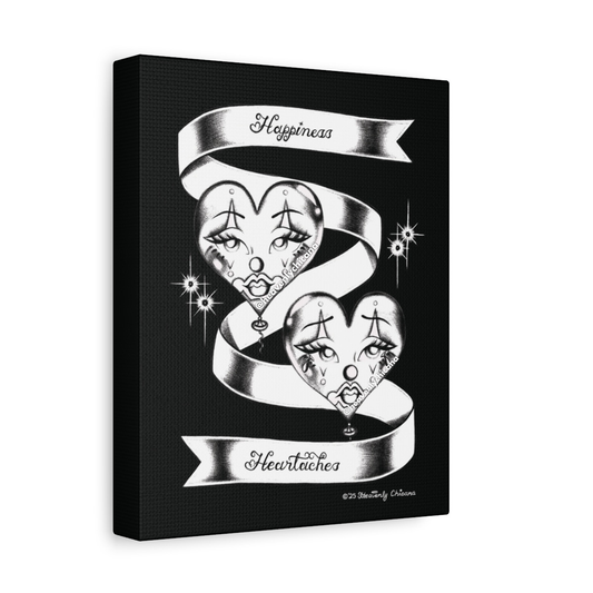"Happiness & Heartaches" Canvas Print