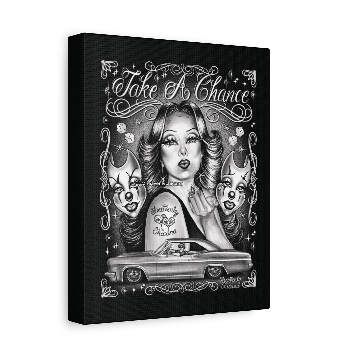 "Take A Chance” Canvas Print