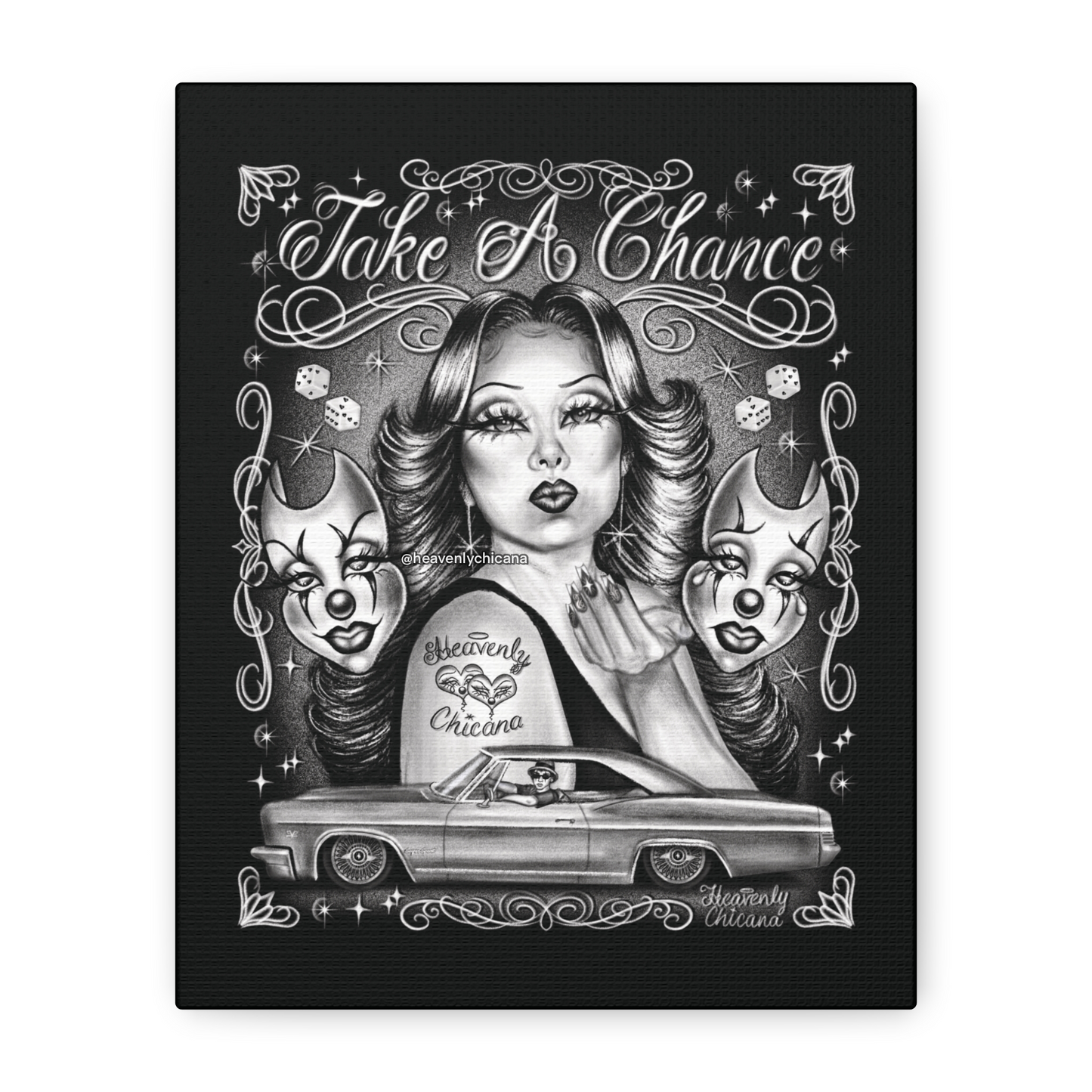 "Take A Chance” Canvas Print