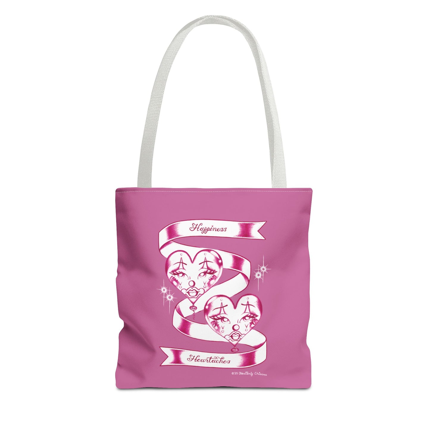 "Happiness & Heartaches" Tote Bag (PINK)