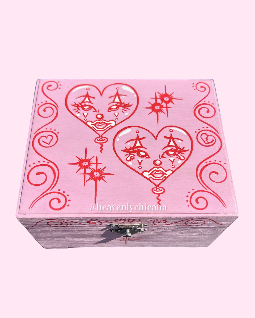 "Happiness & Heartaches" Jewelry Box