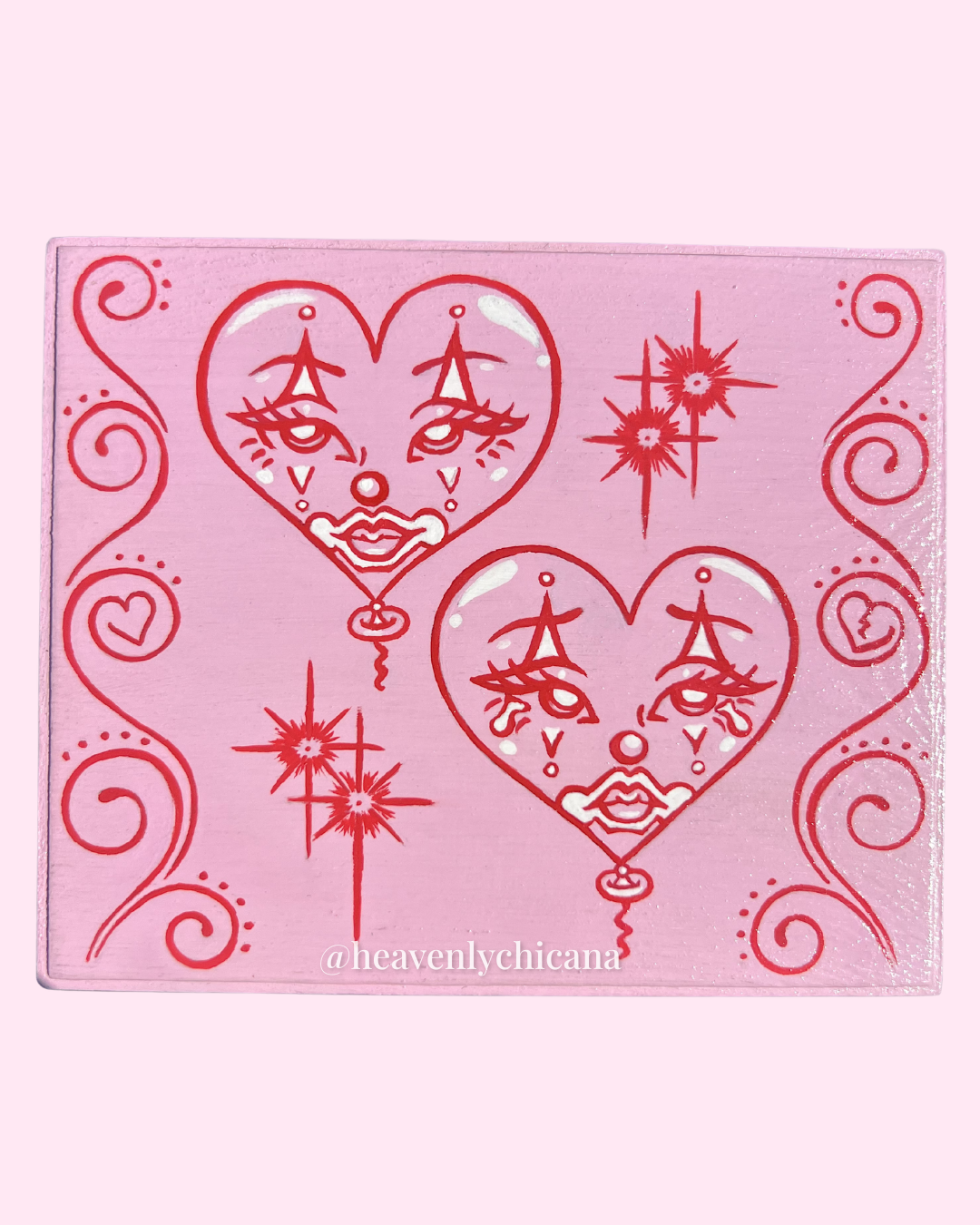 "Happiness & Heartaches" Jewelry Box