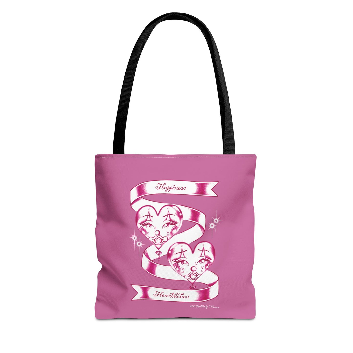 "Happiness & Heartaches" Tote Bag (PINK)
