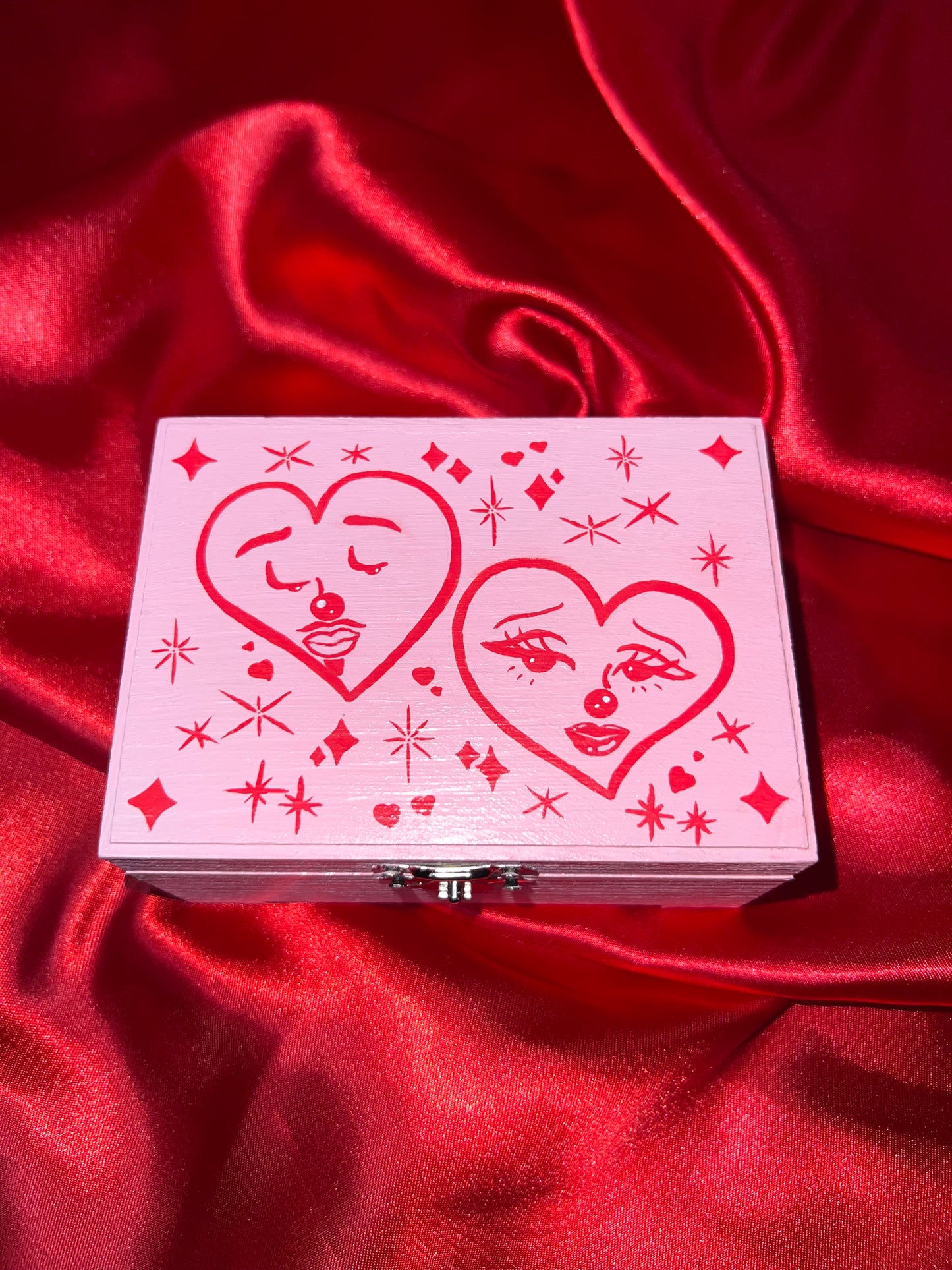 “I Only Have Eyes For You” Mini Jewelry Box