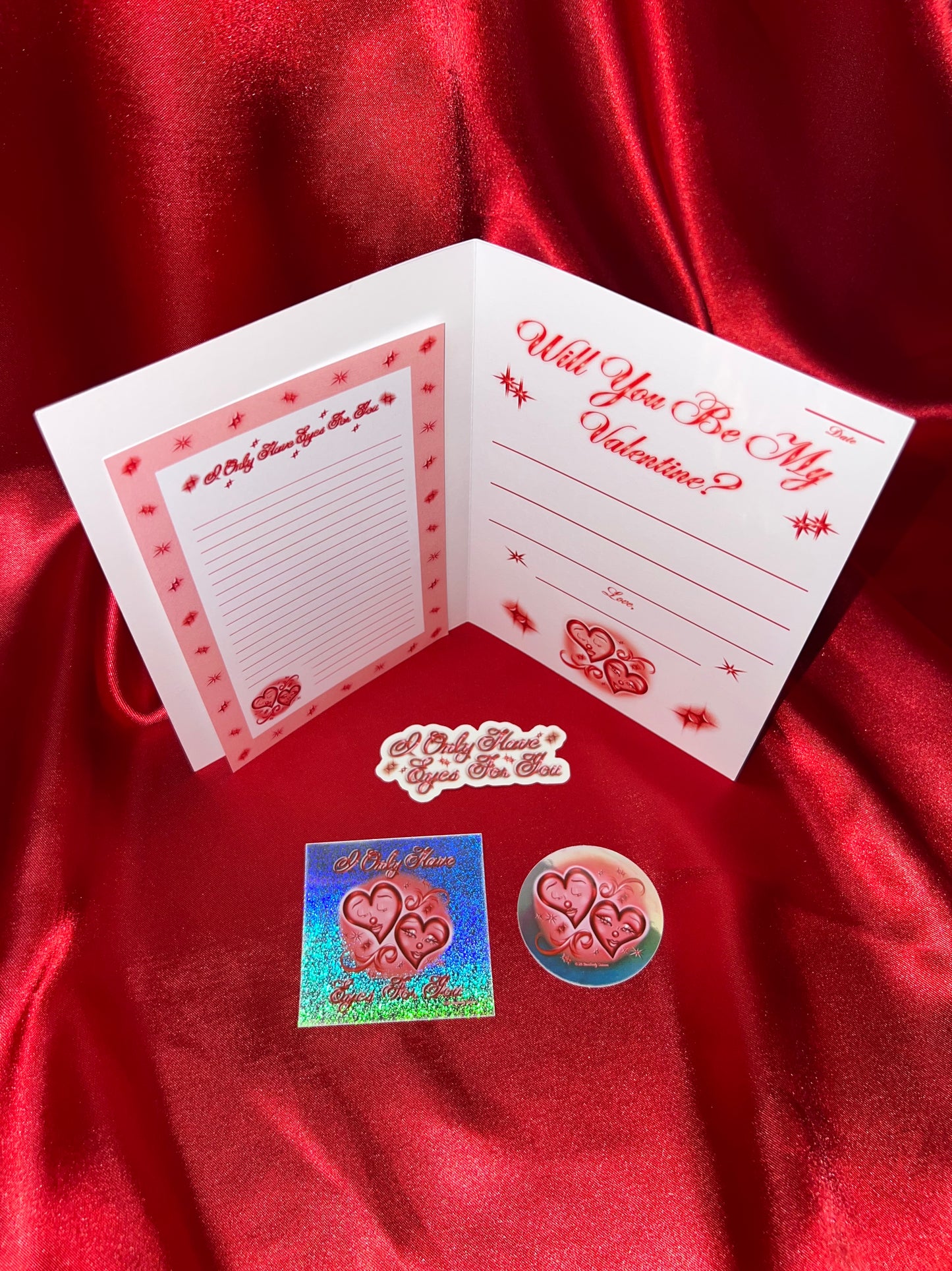 “I Only Have Eyes For You” Vday Card