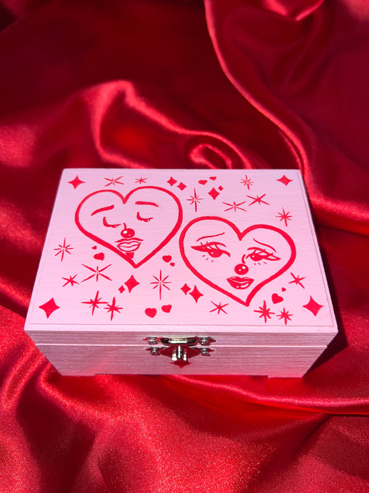 “I Only Have Eyes For You” Mini Jewelry Box