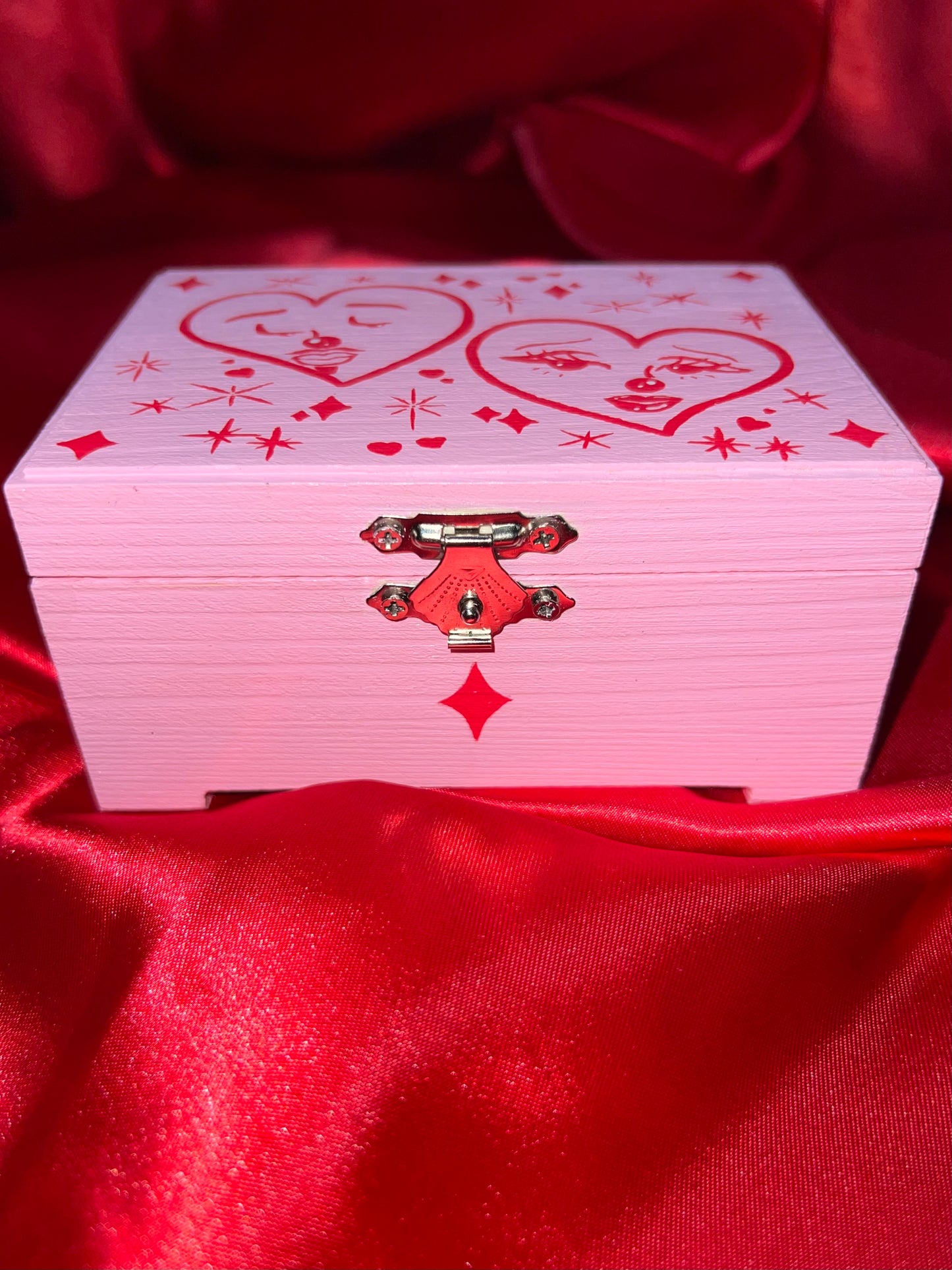 “I Only Have Eyes For You” Mini Jewelry Box