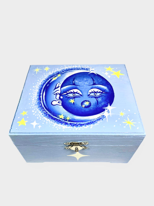 “Blue Moon” Jewelry Box