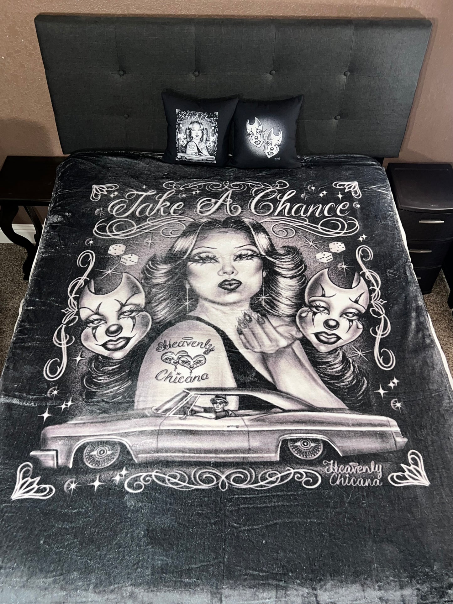 "Take A Chance" Throw Blanket