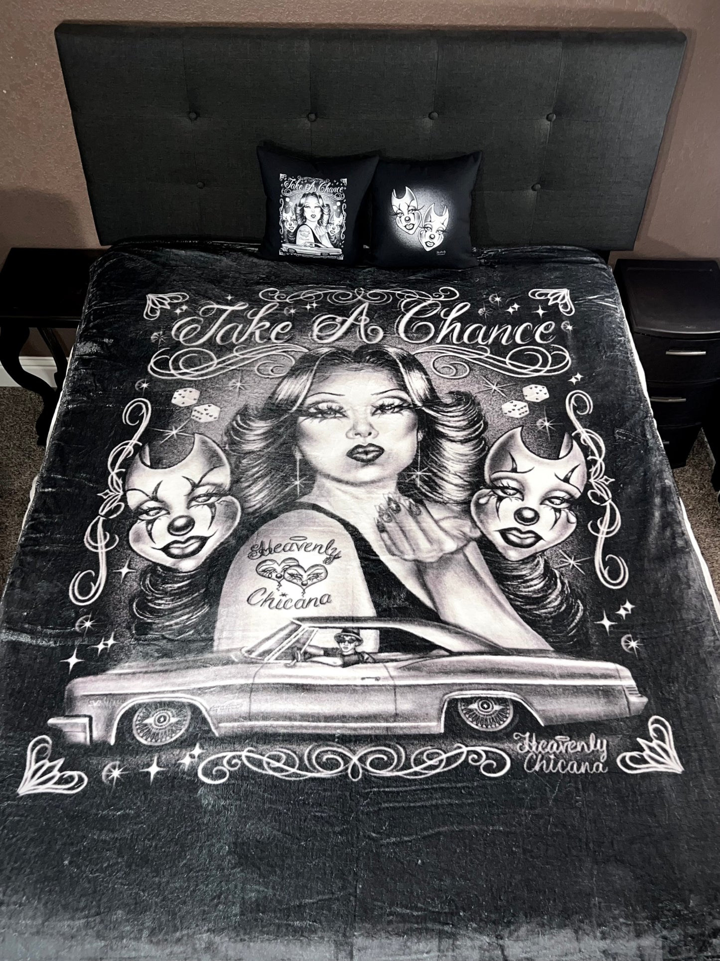 "Take A Chance" Throw Blanket