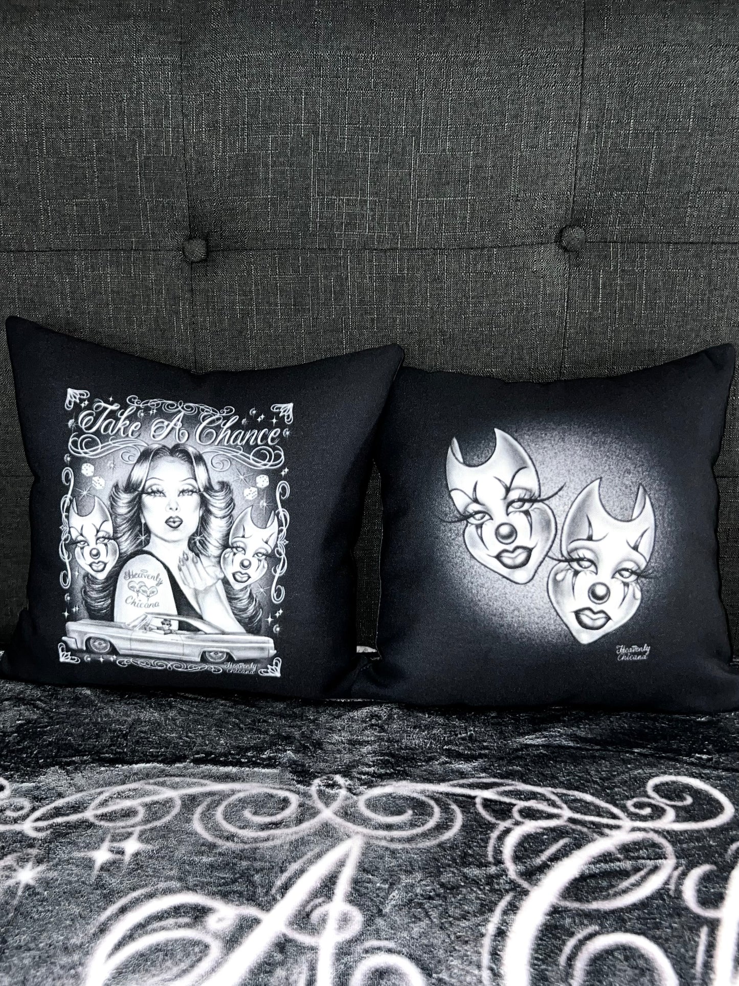 "Take A Chance" Throw Pillow