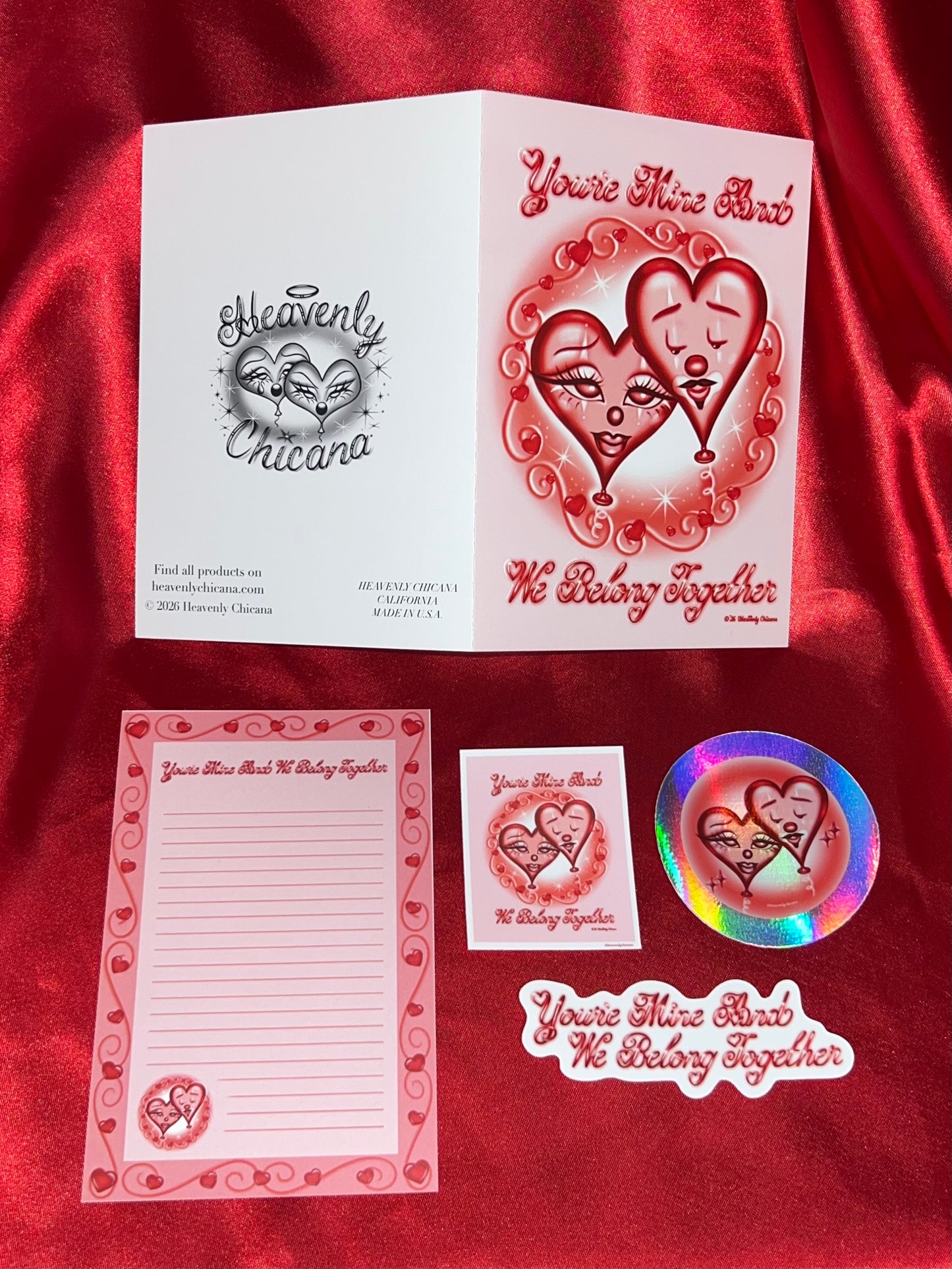 “We Belong Together” Vday Card