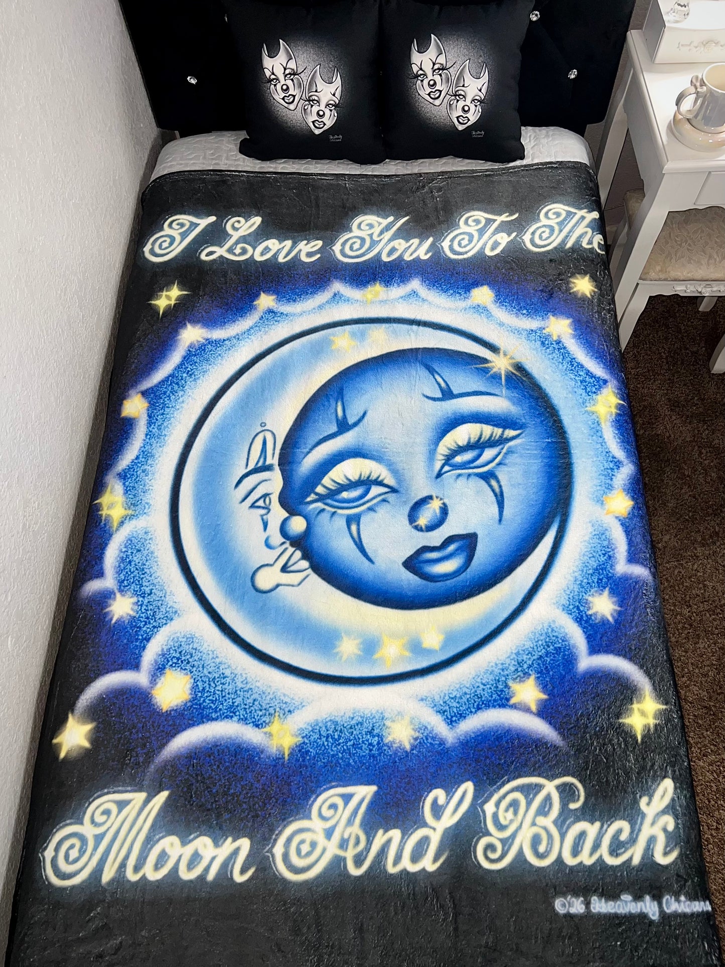 Throw Blanket I Love You To The Moon and Back