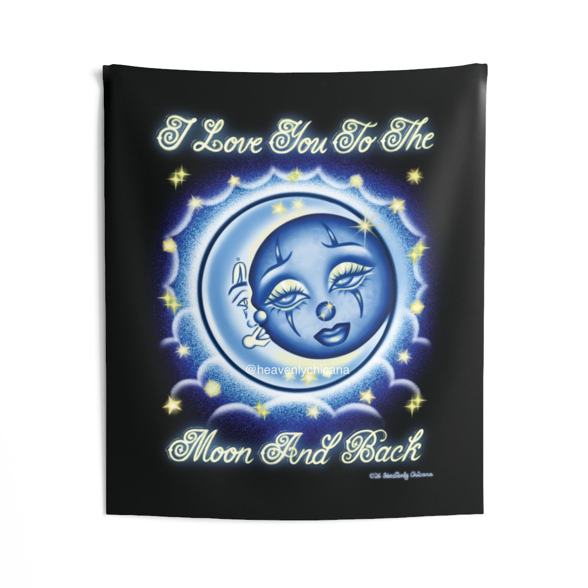 “I Love You To The Moon & Back” Tapestry