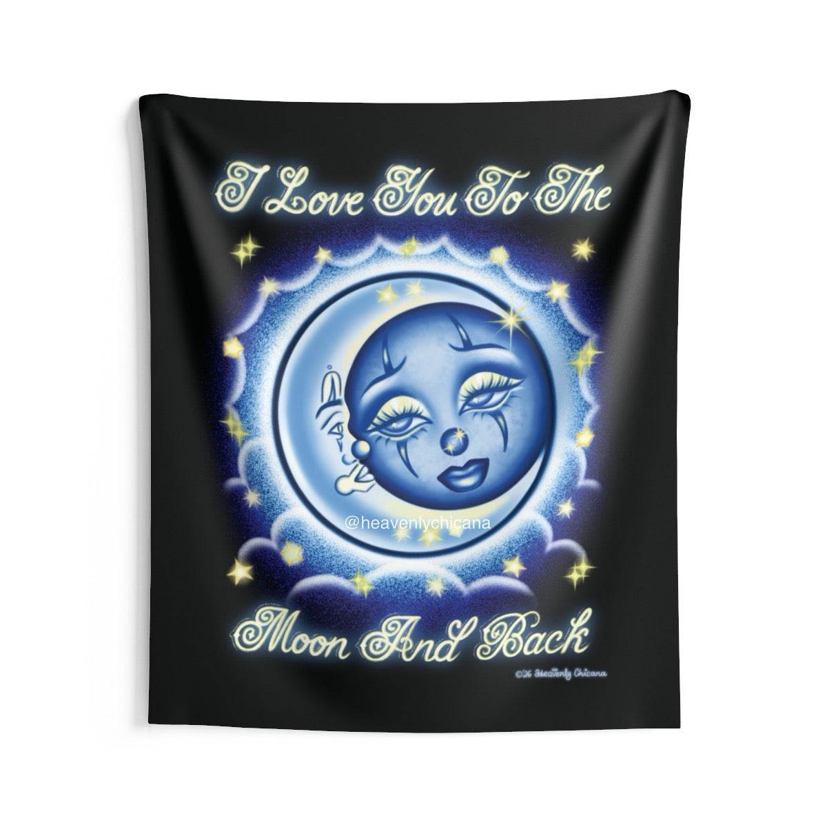 “I Love You To The Moon & Back” Tapestry