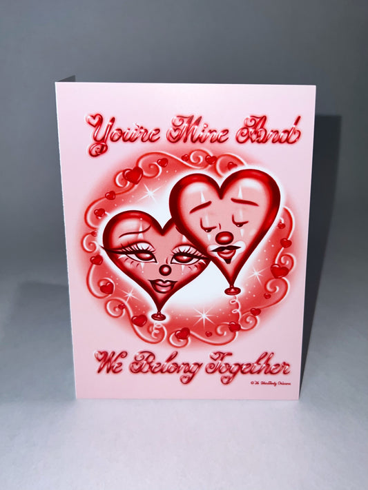 "We Belong Together" Anniversary Card